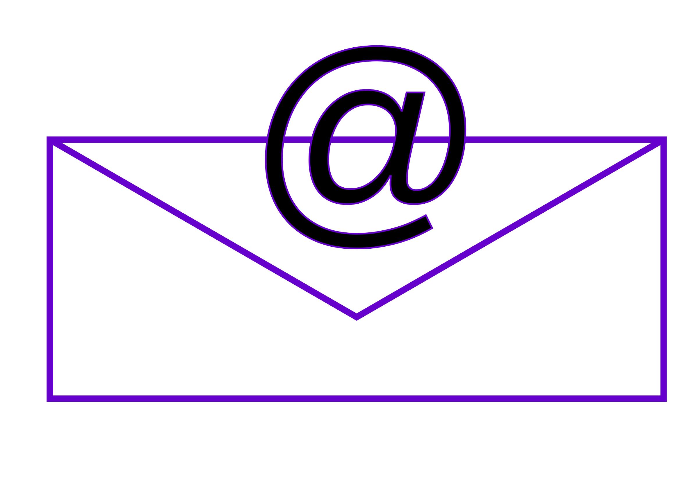 Email Rectangle Simple-2 PNG icons