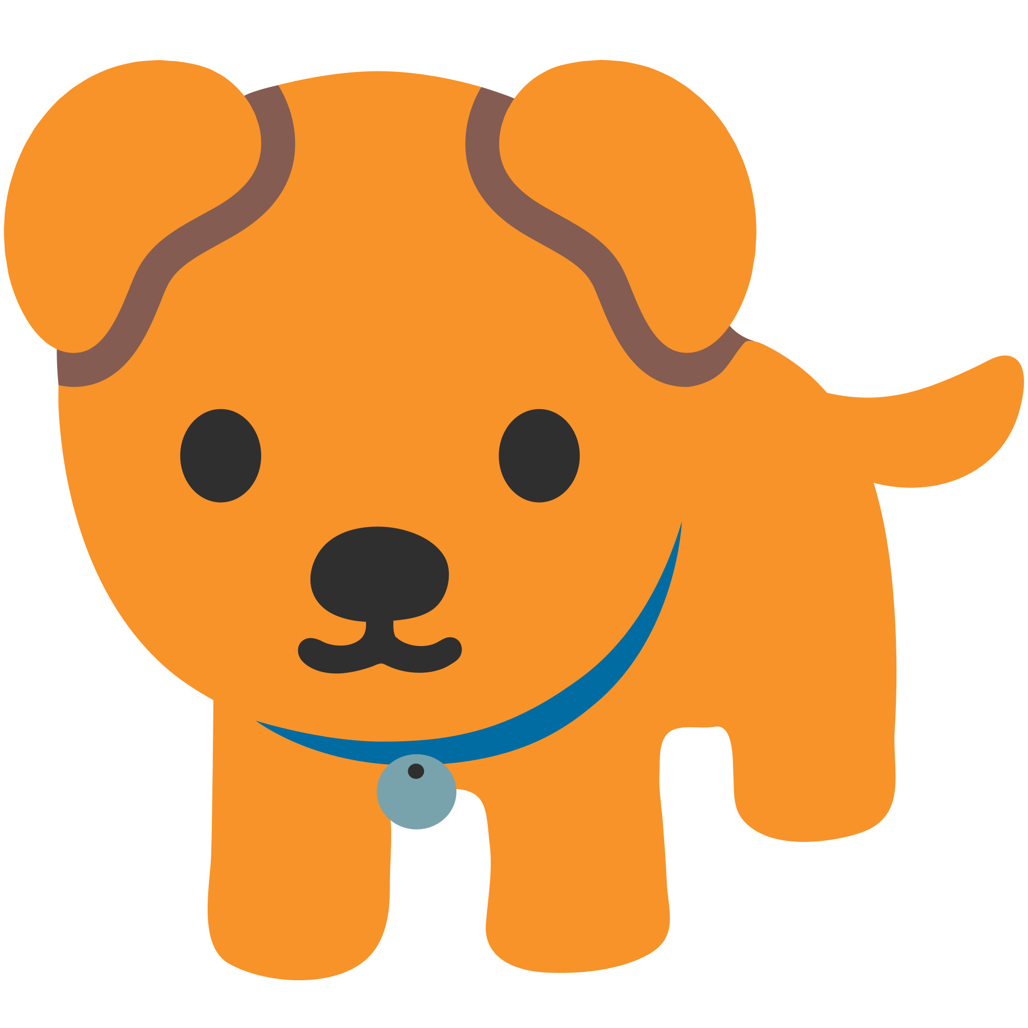 Emoji Dog PNG icons