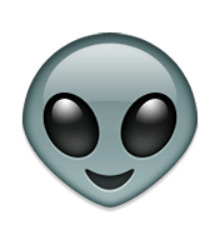 Emoticon Alien icons