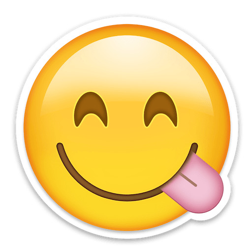 Emoticon Happy Tongue icons