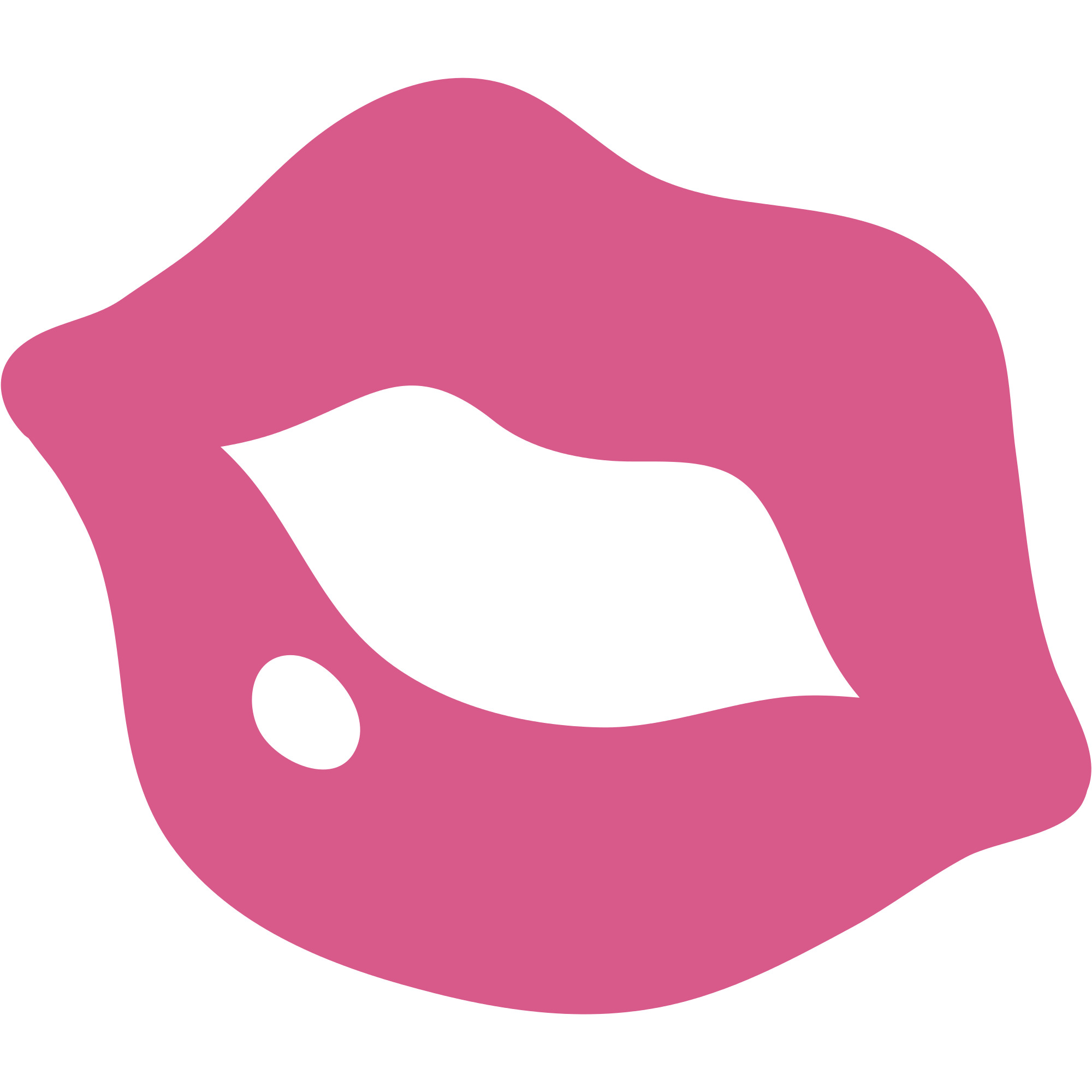Emoticon Pink Kiss icons