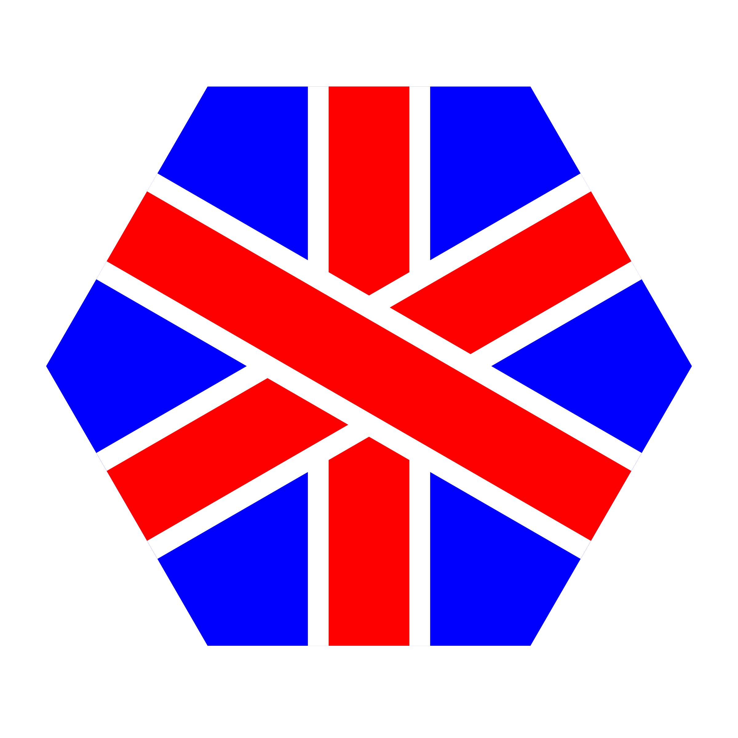 english hexagon PNG icons
