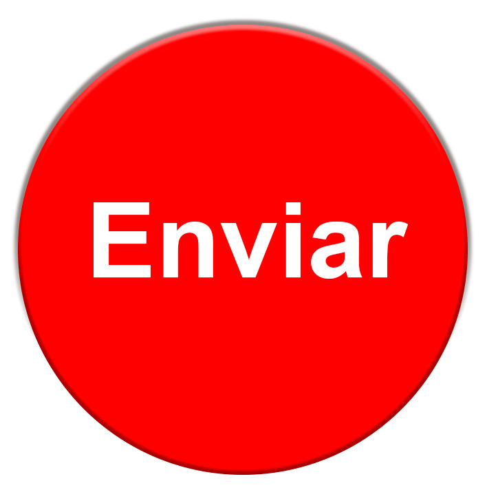 Enviar Red Round Button icons