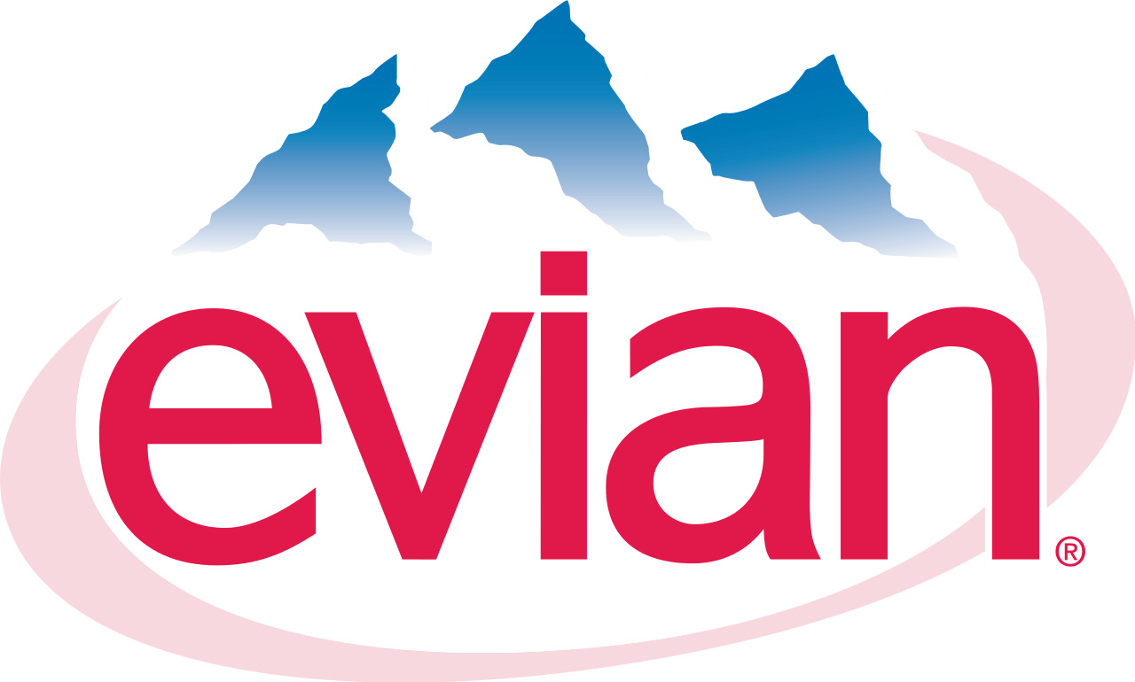 Evian Water Logo PNG icons