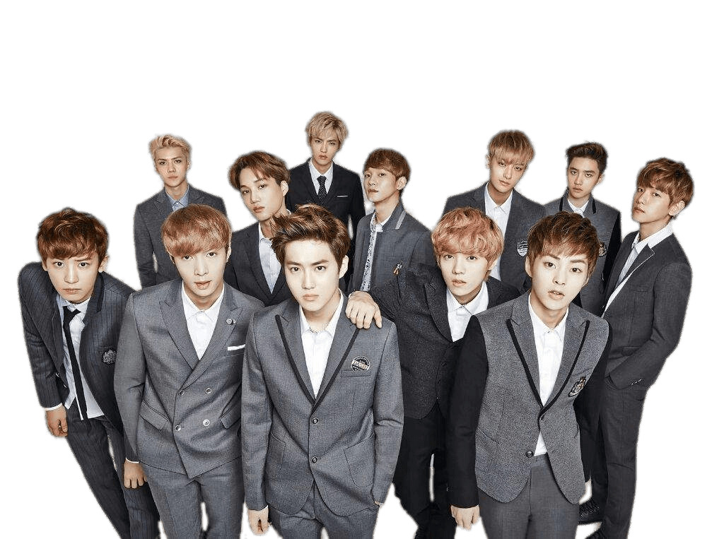 EXO Grey Suits png icons