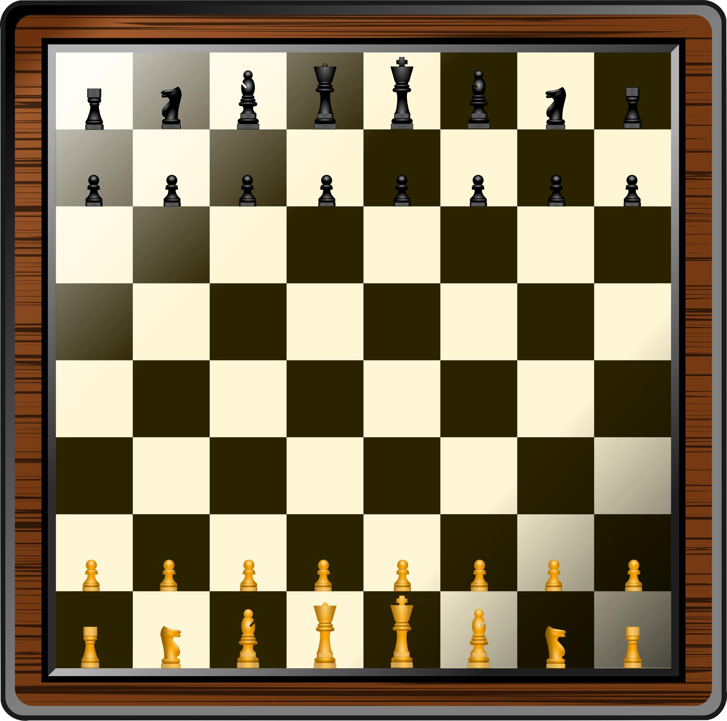 Fancy Chess Board And Pieces png