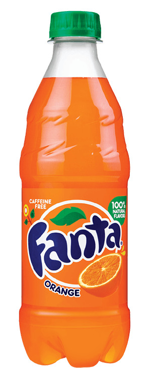Fanta Orange Bottle PNG icons