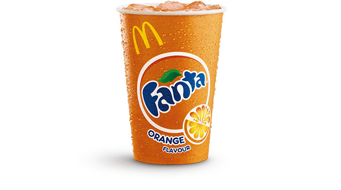 Fanta Orange Paper Cup png icons