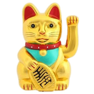 Feng Shui Fortune Cat png