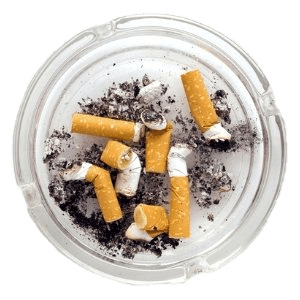 Filled Ashtray png