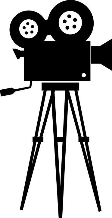 Film Projector on Tripod png icons