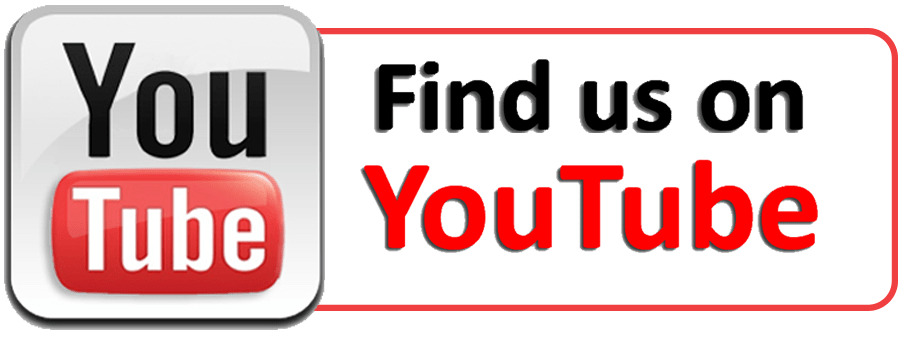 Find Us on Youtube icons