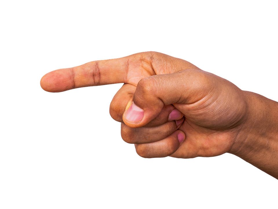 Finger Pointing Left png icons