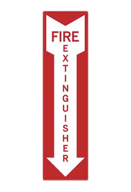 Fire Extinguisher Sign Down icons