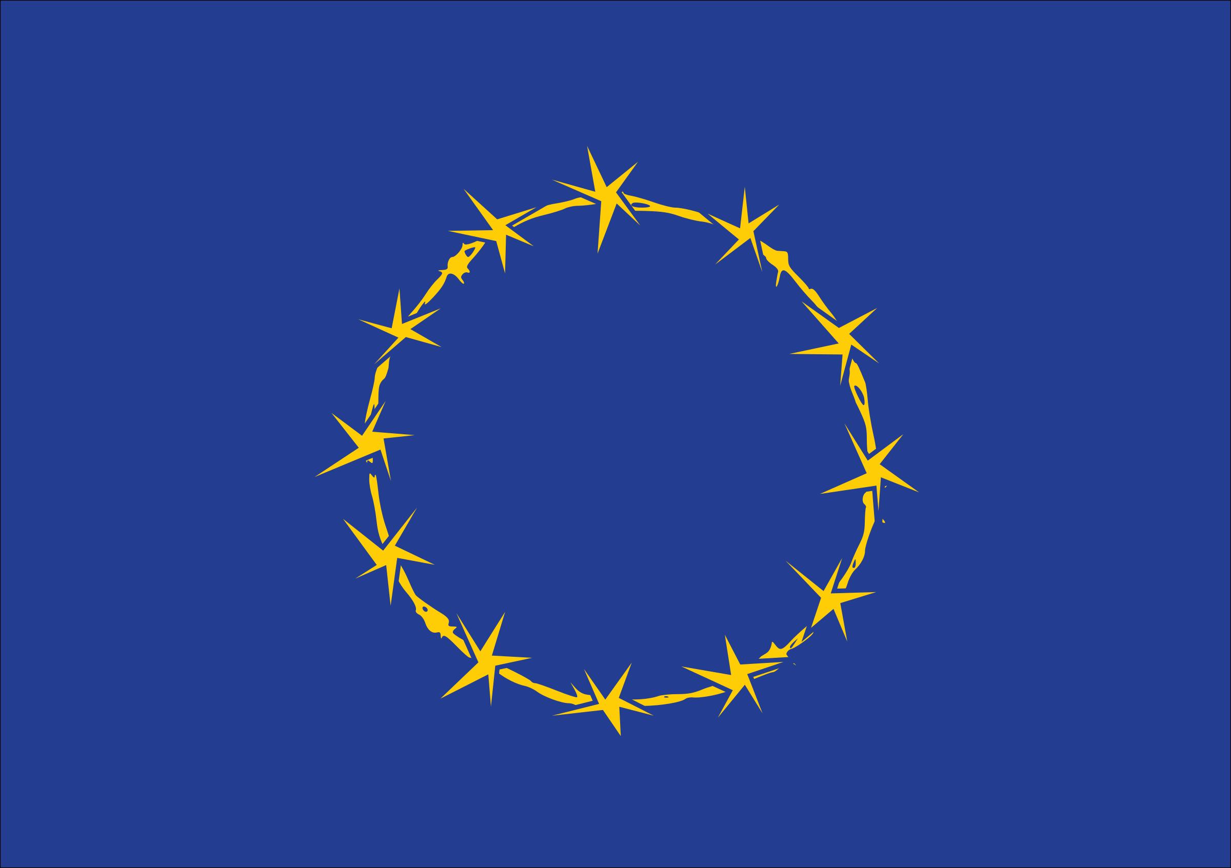 Flag of Fort Europe, EU png