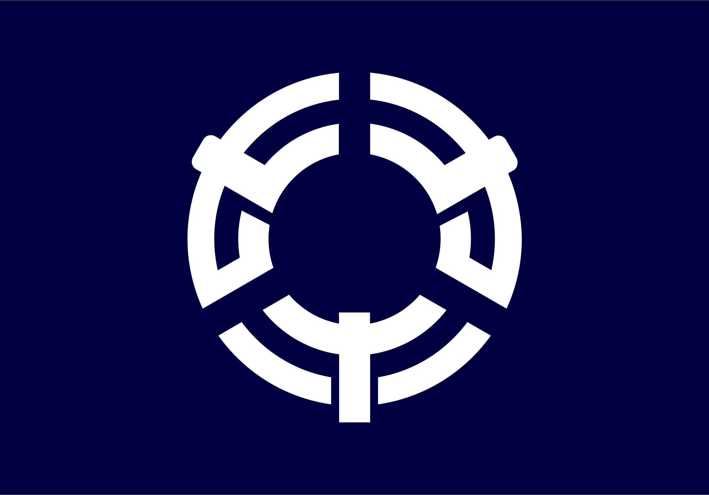 Flag of Nikahotown, Akita png