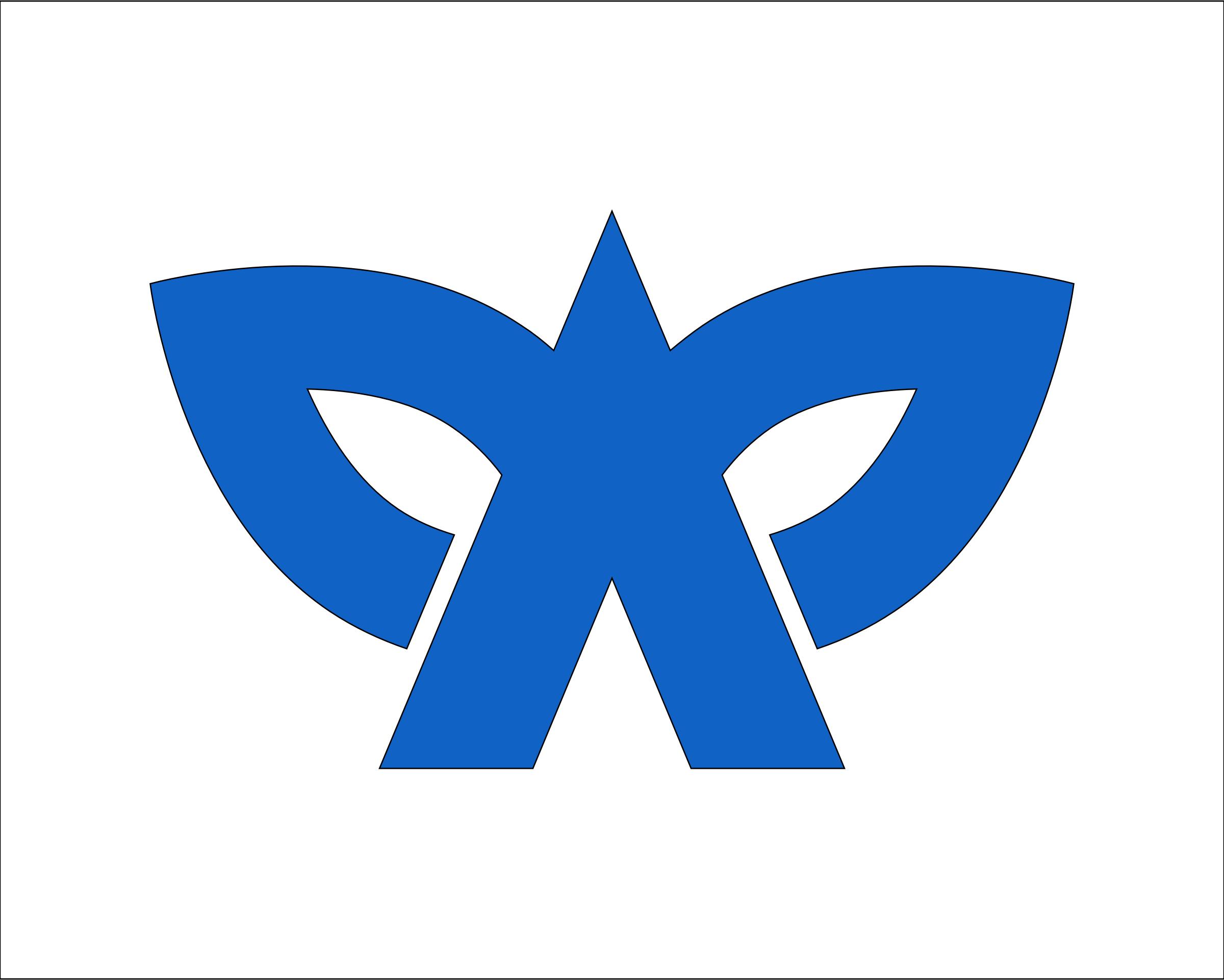Flag of Okagaki, Fukuoka png