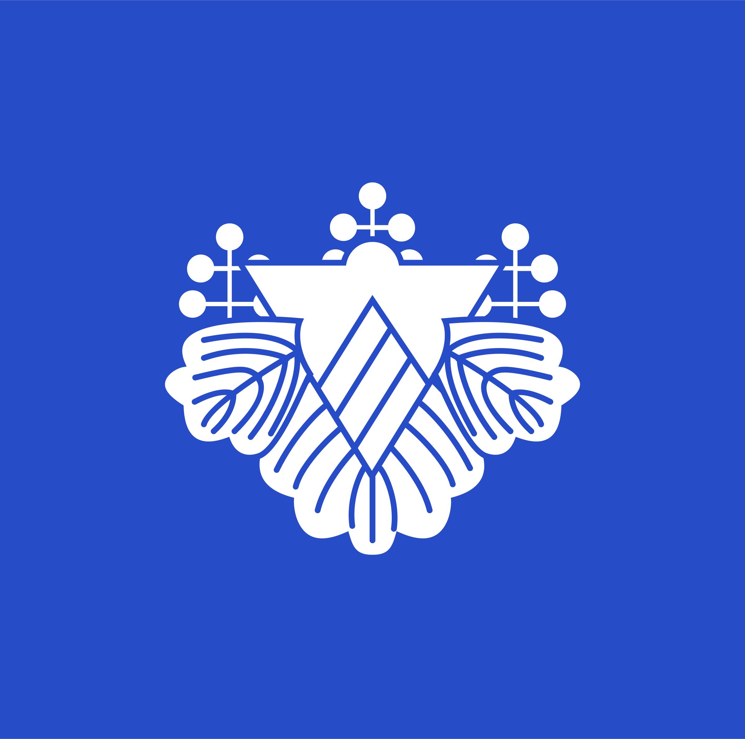 Flag of Okawa, Fukuoka png