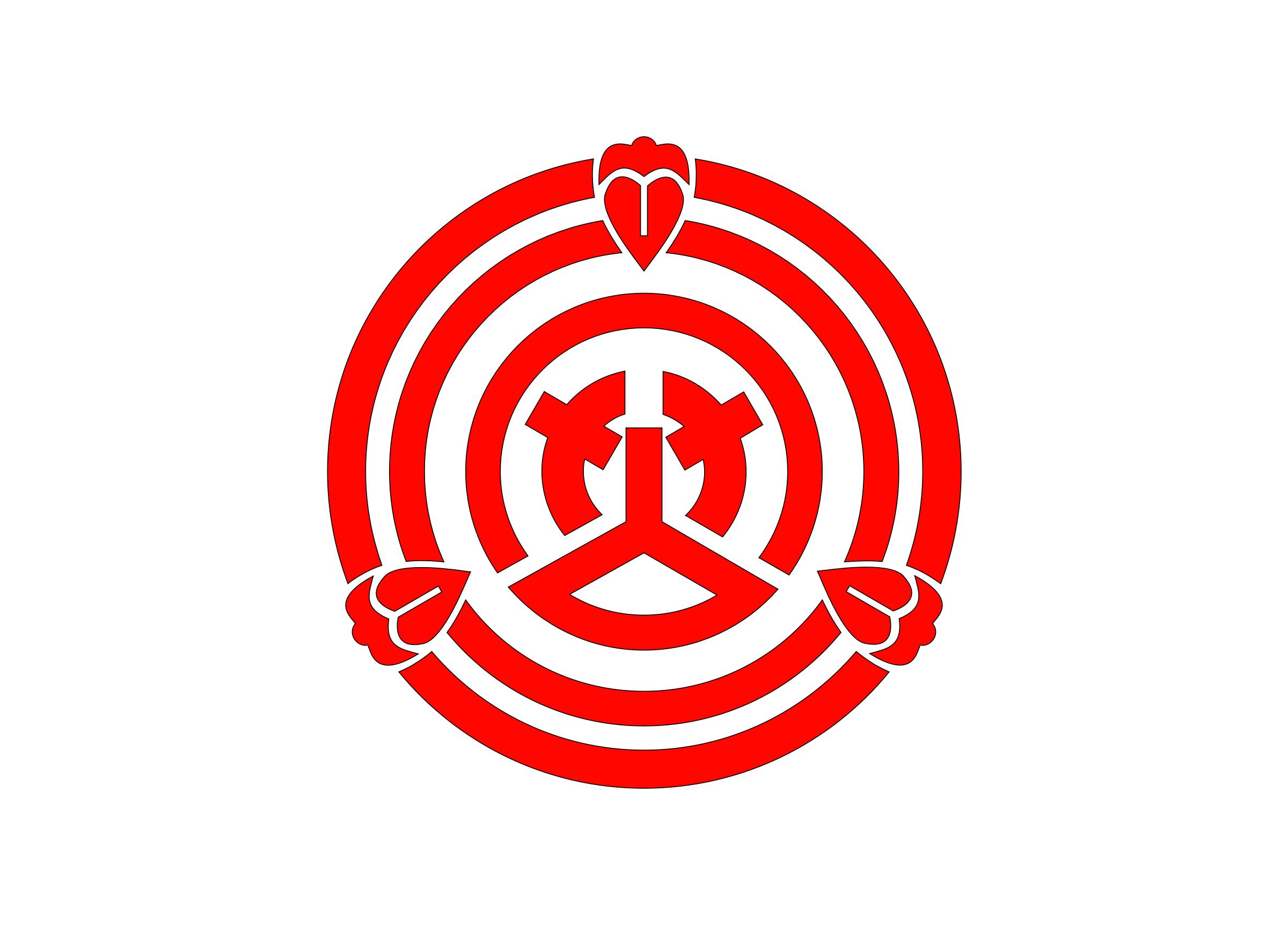 Flag of Okazaki, Aichi png