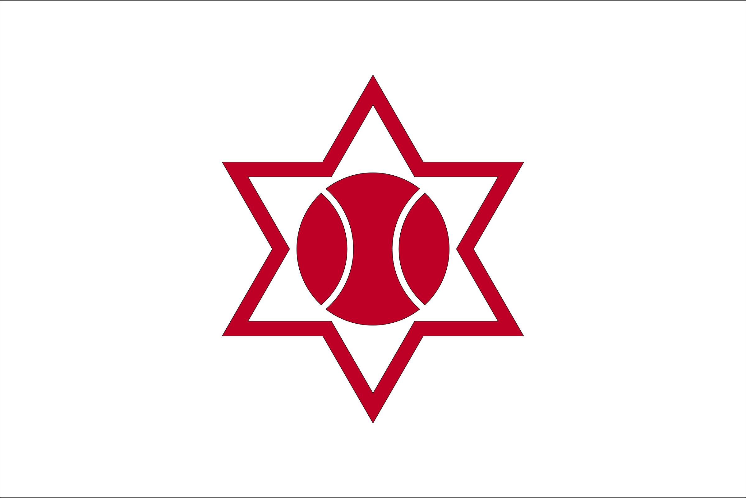 Flag of Otaru, Hokkaido png