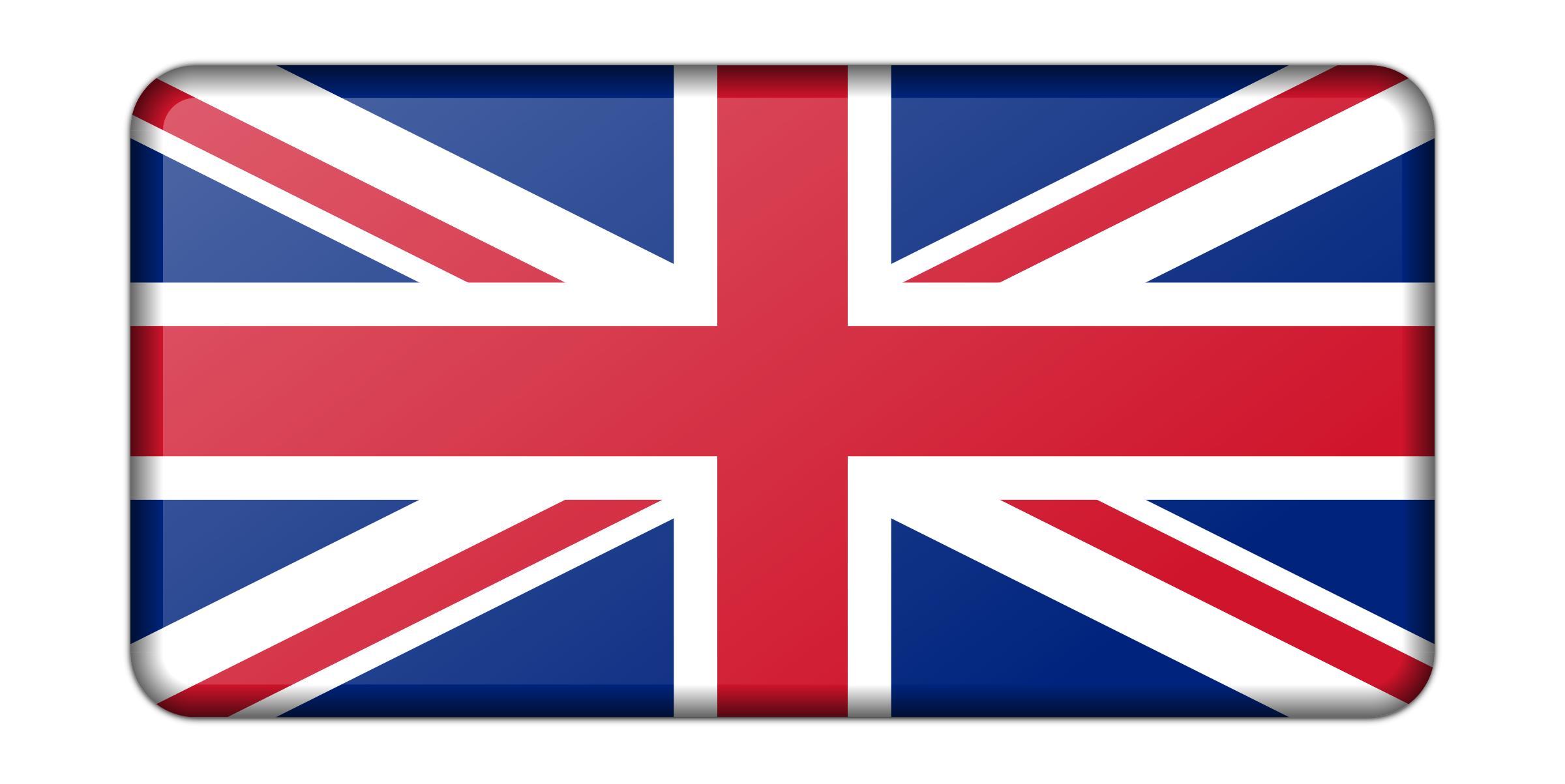 Flag of United Kingdom (bevelled) png
