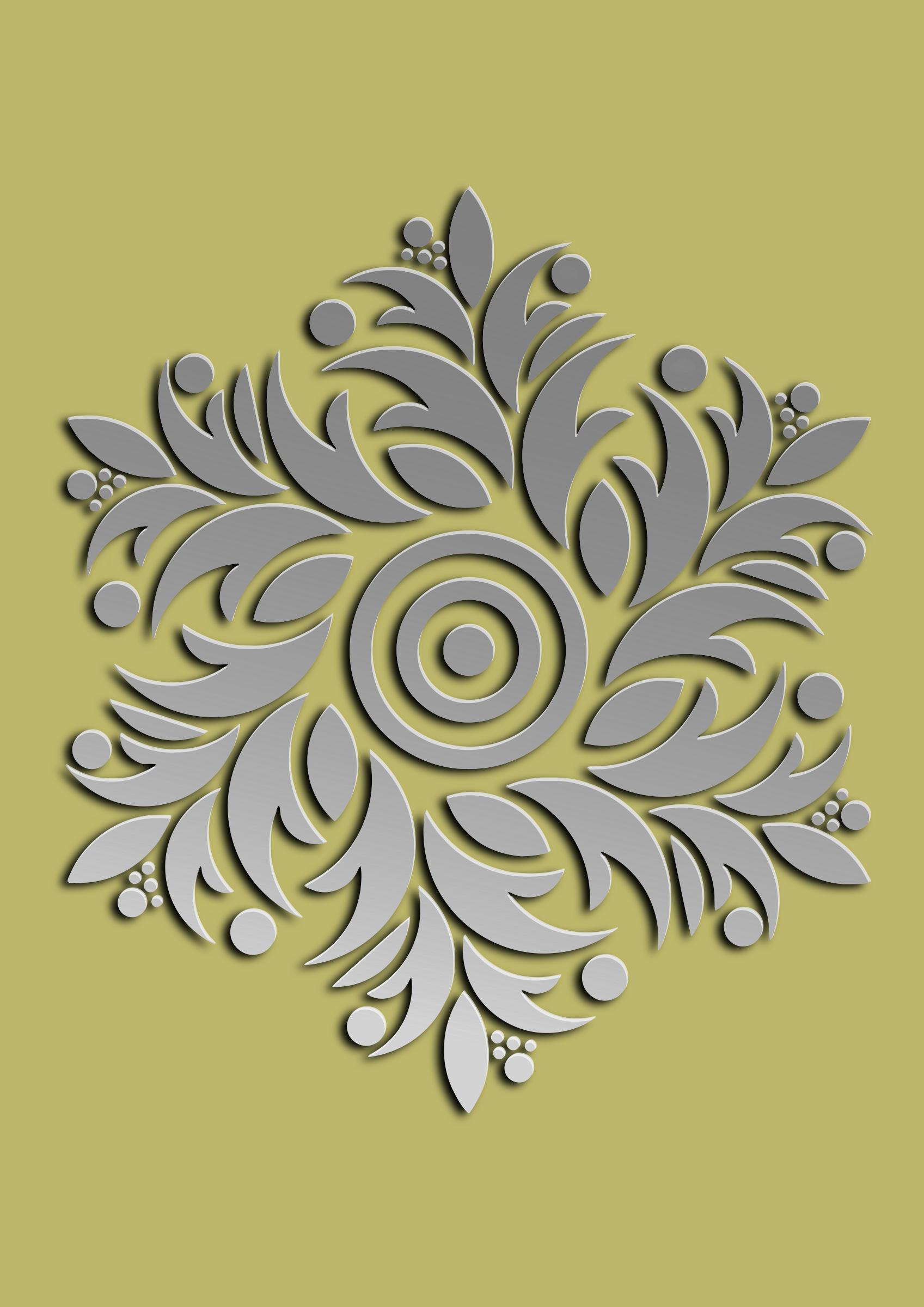Floral motif #1 png