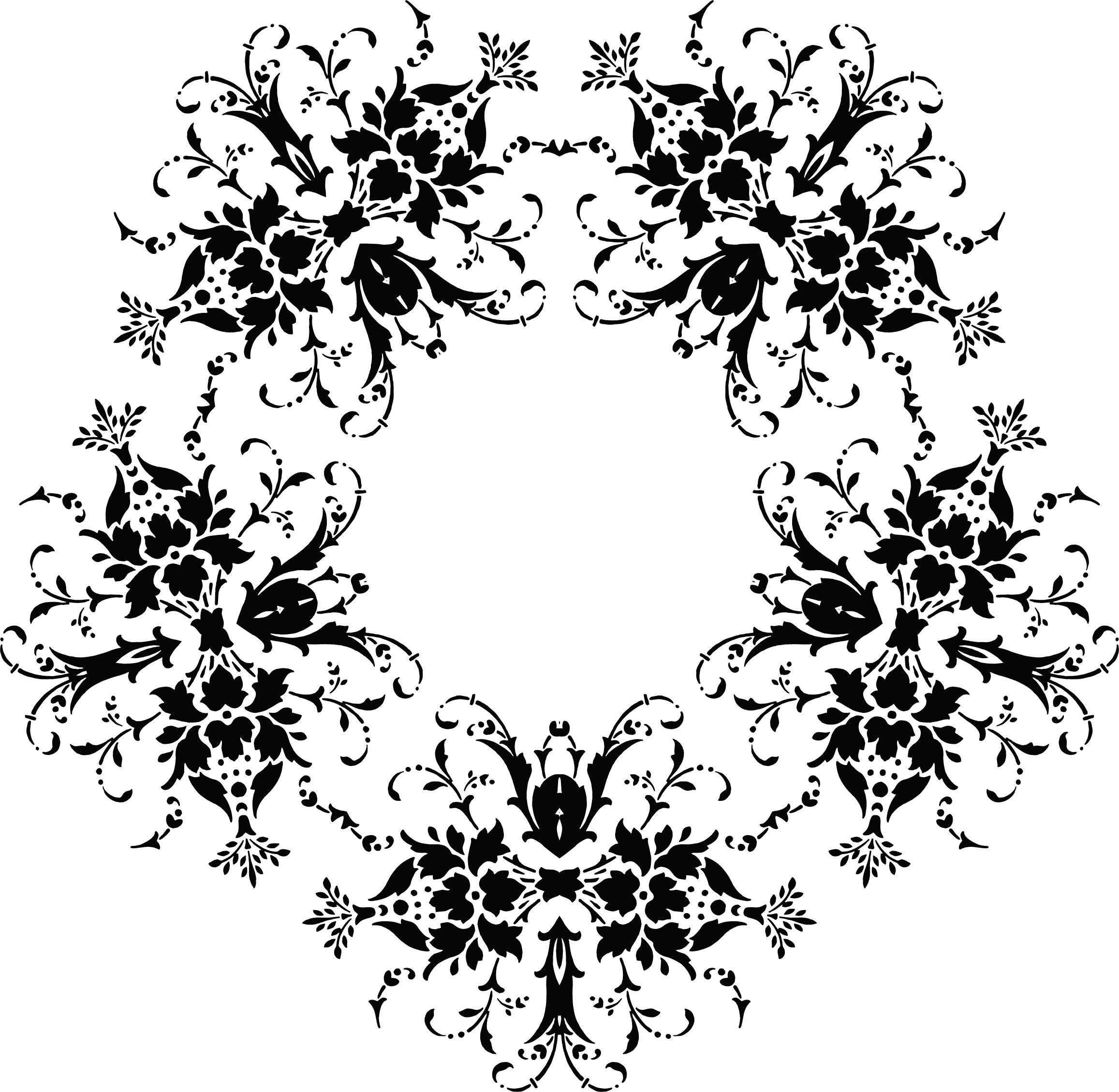 Floral Silhouette 15 png