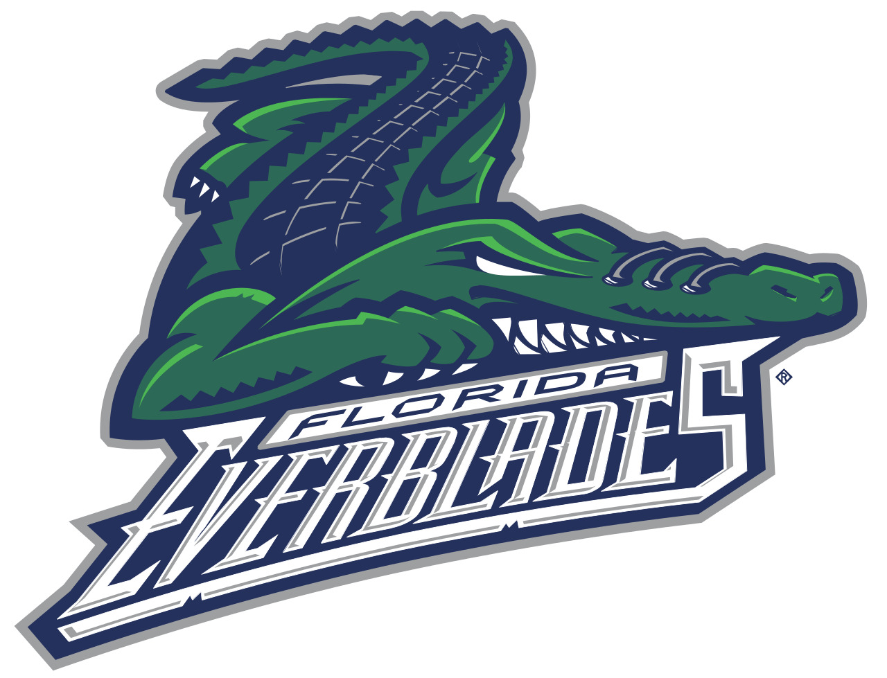 Florida Everblades Logo icons