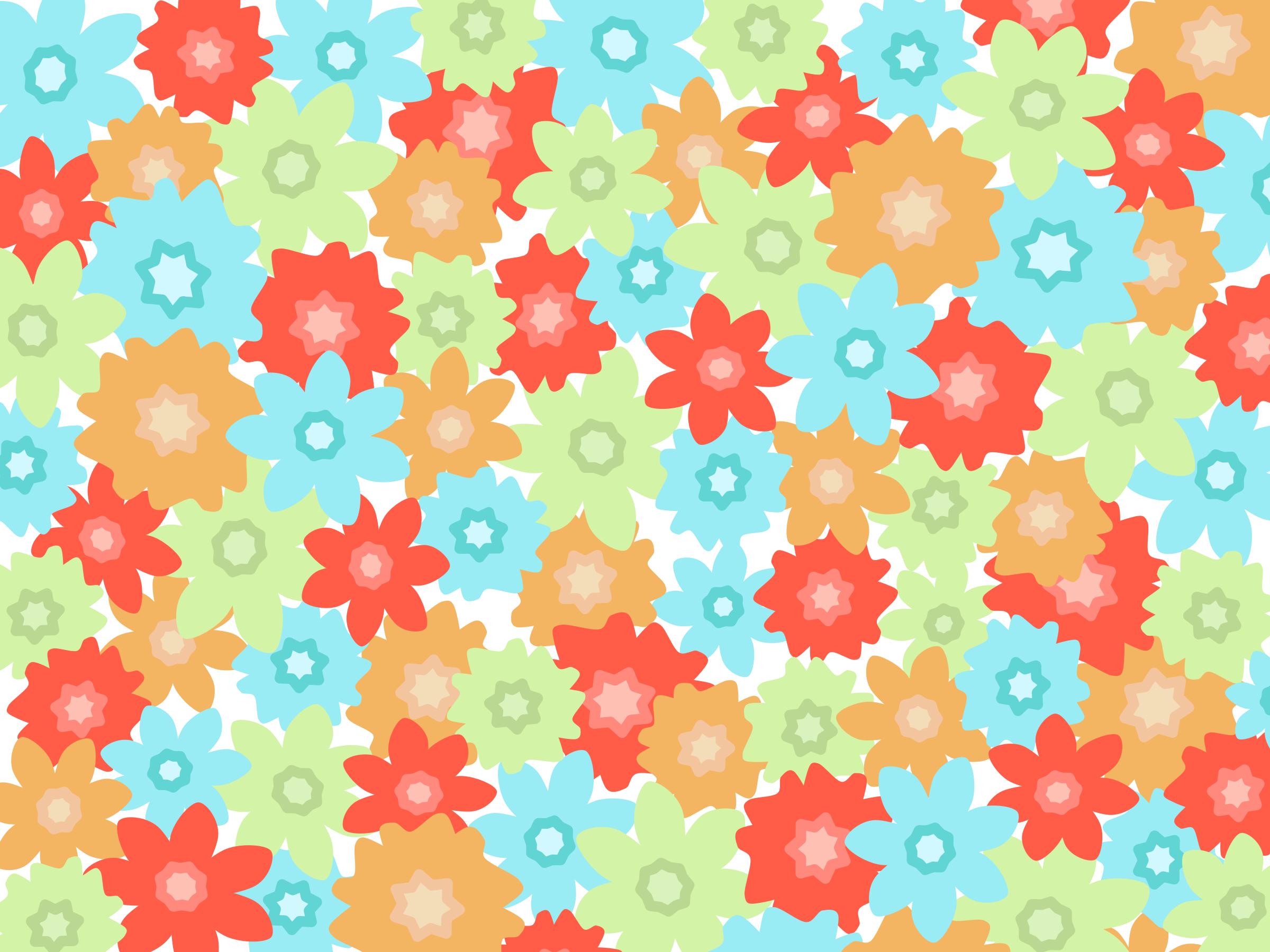 Flowers Pattern icons