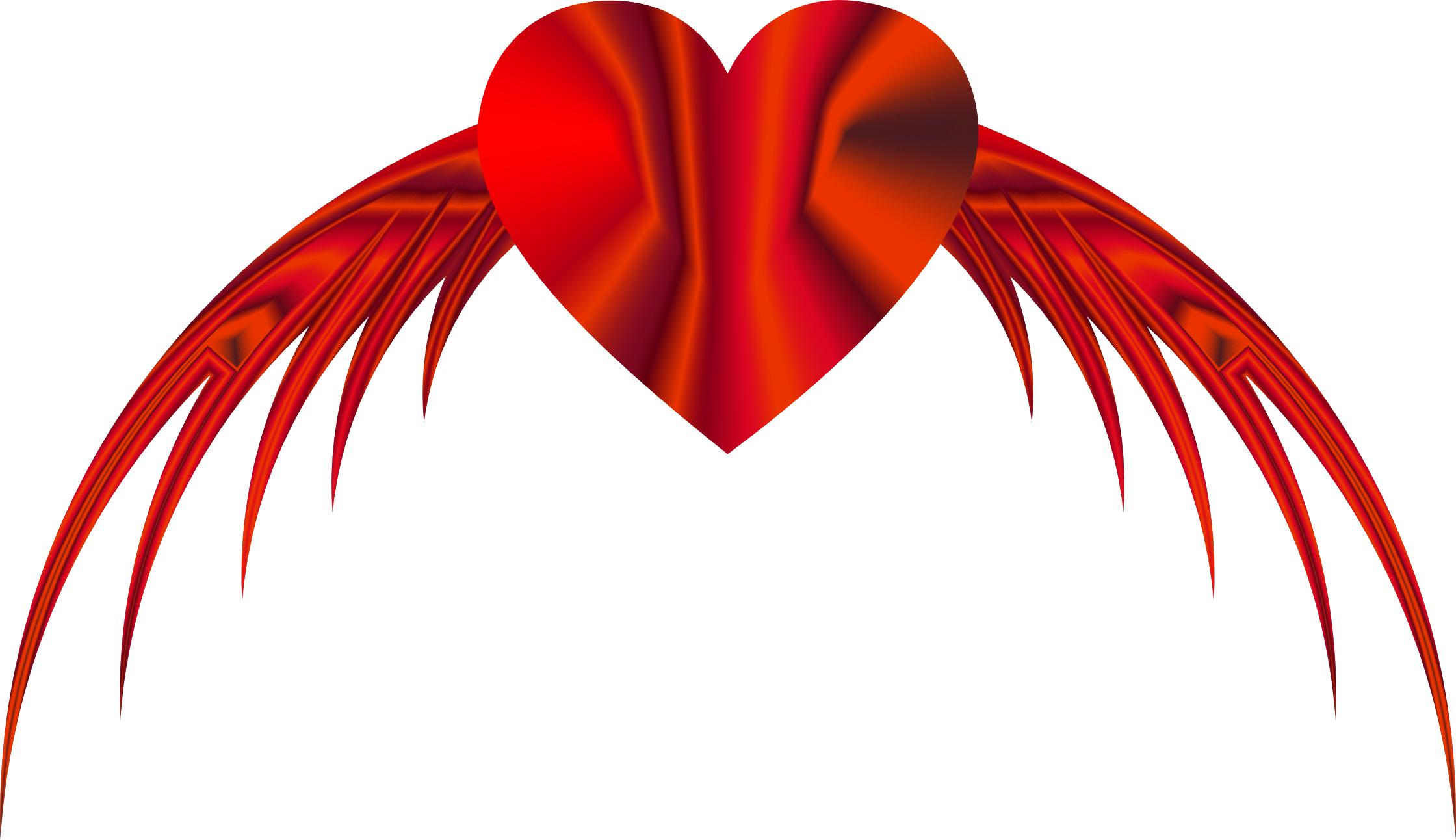 Flying Heart 5 png