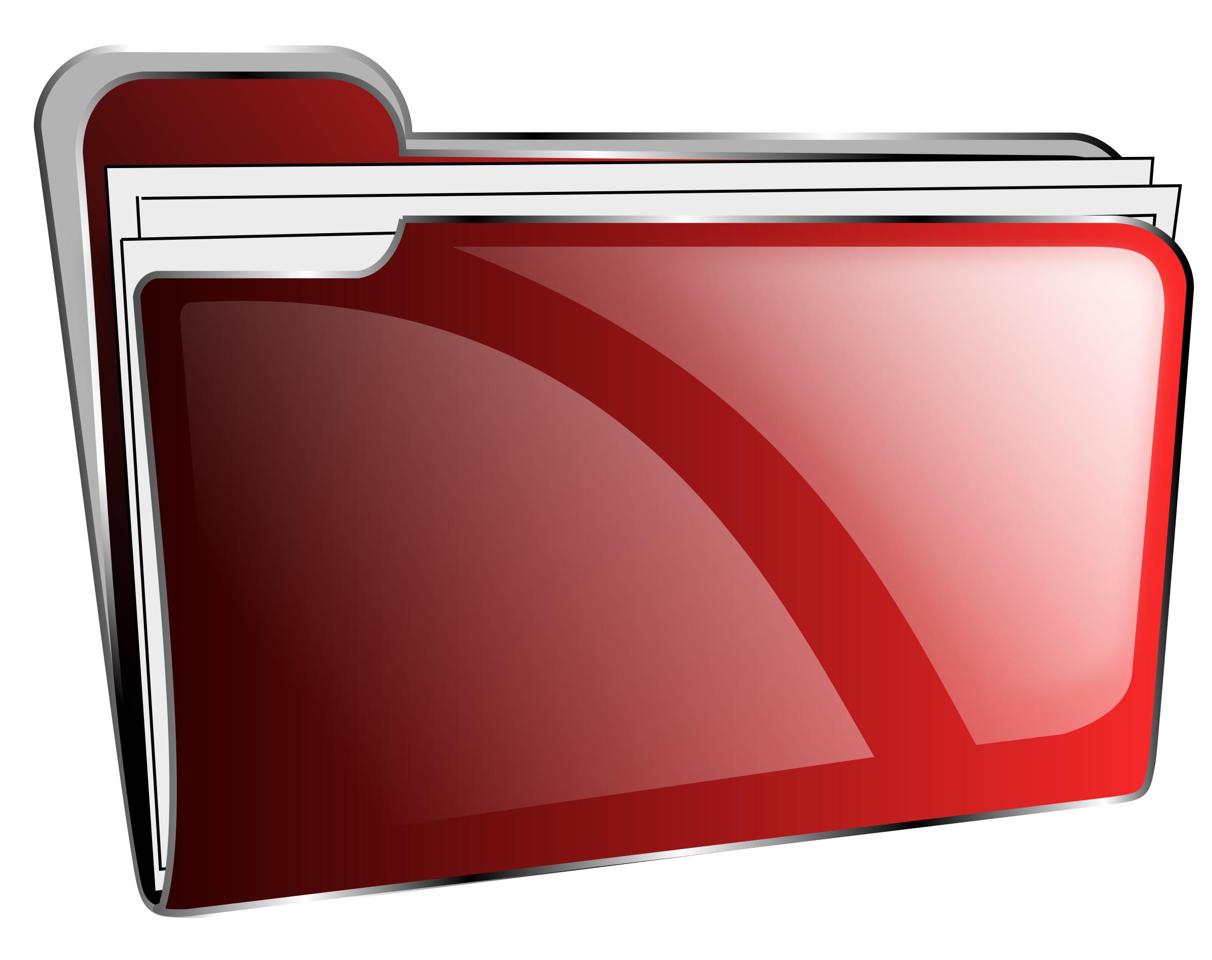 Folder icon red full PNG icons