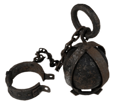 Folsom Prison Ball and Chain icons