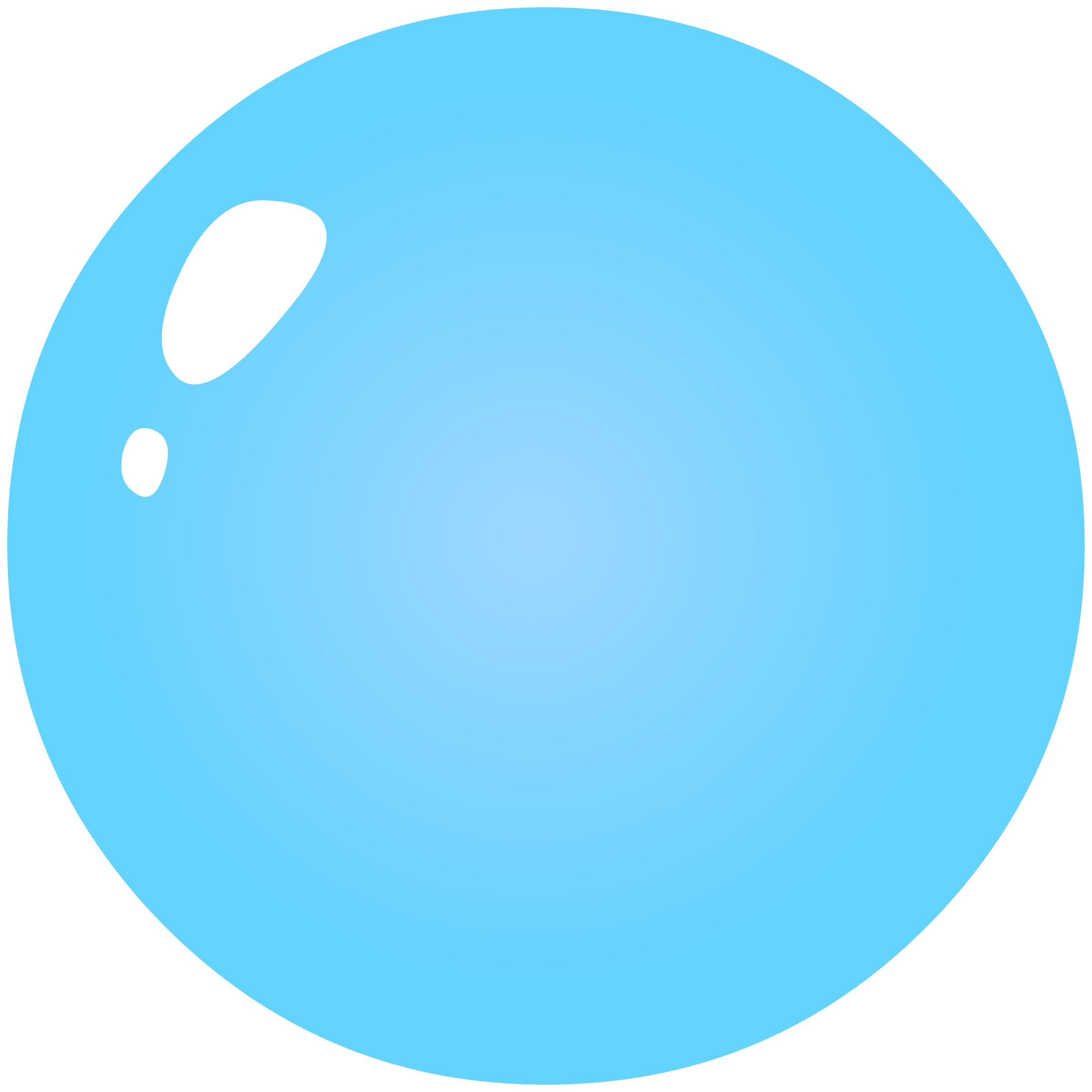 Food Blue Bubble icons