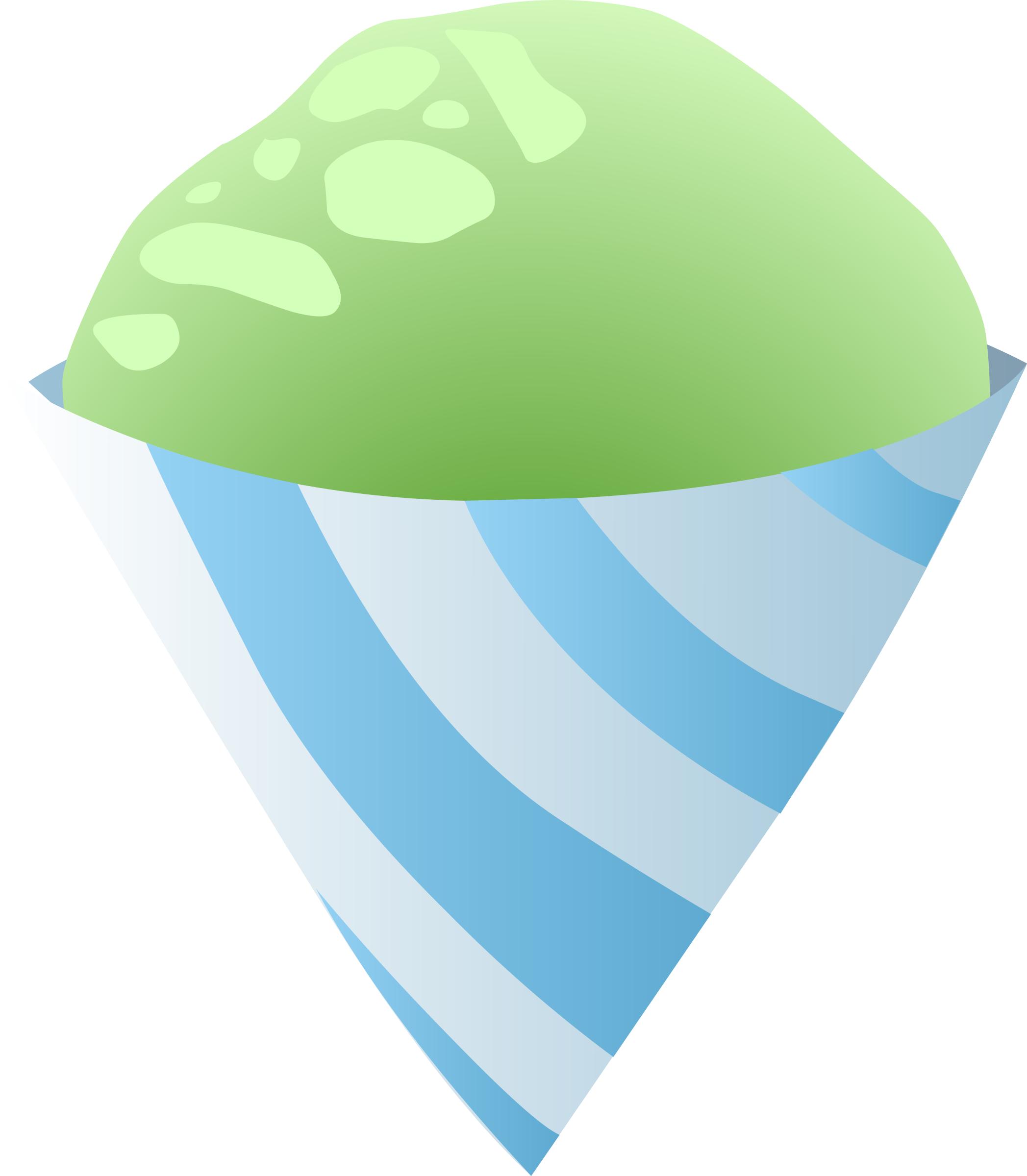 Food Sno Cone Green icons