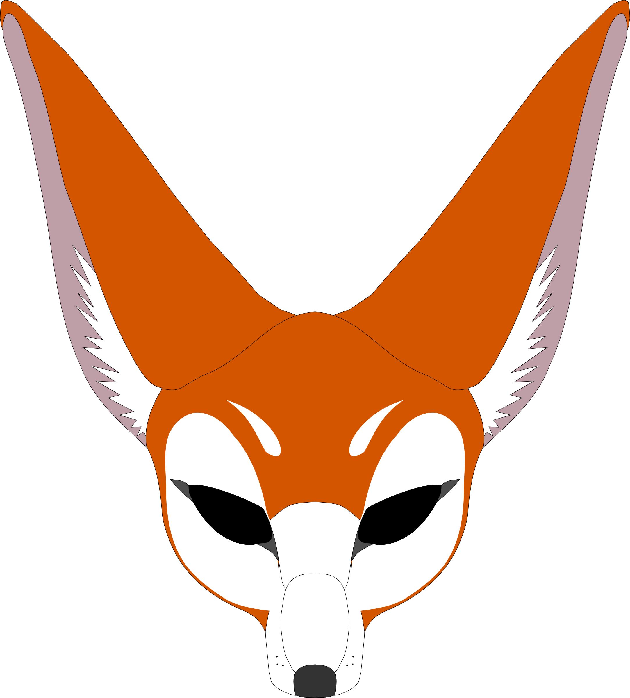 Fox mask PNG icons