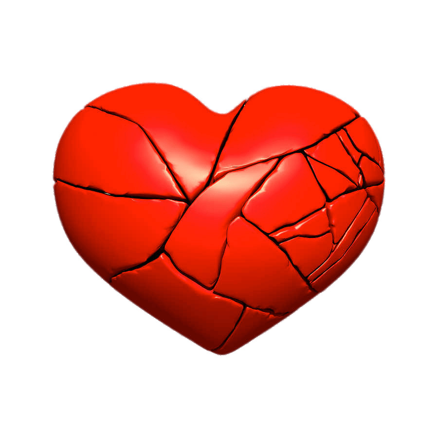 Fractured Broken Heart icons