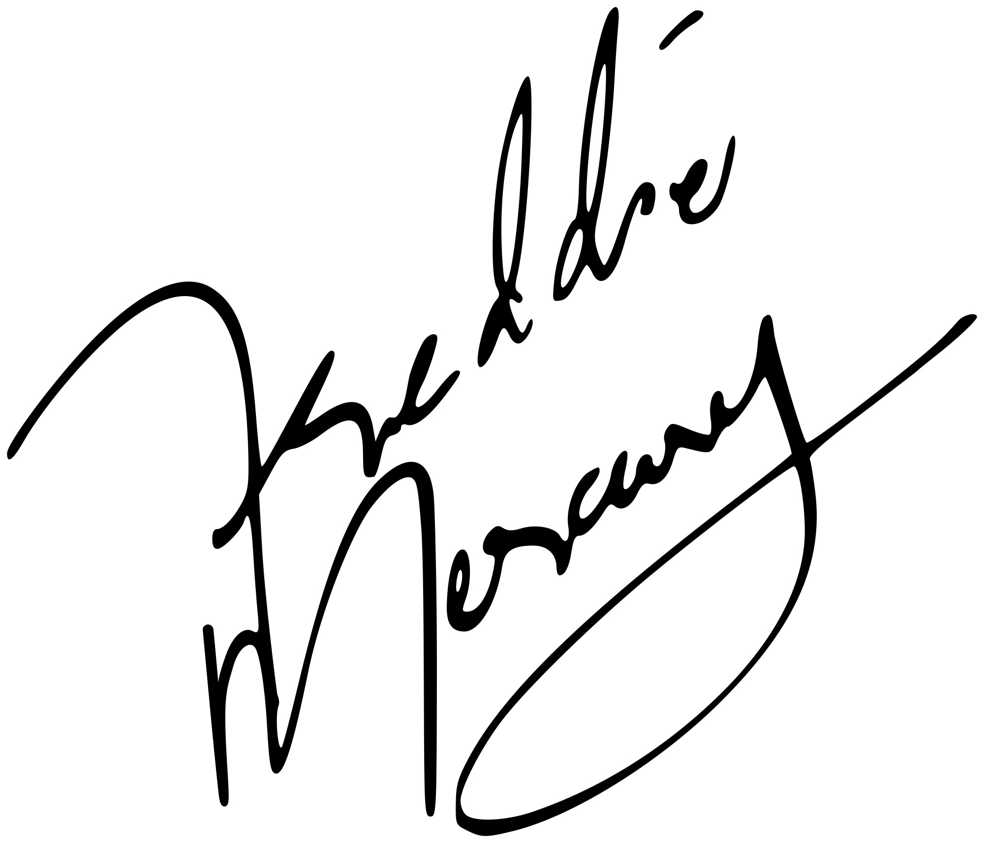 Freddie Mercury Signature png