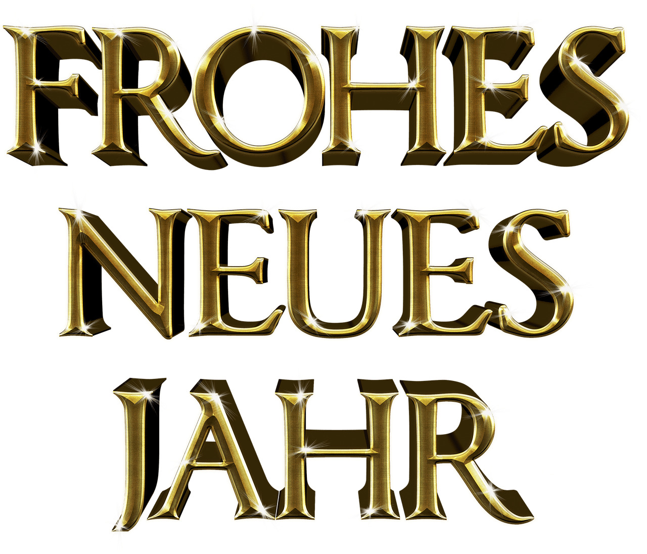 Frohes Neues Jahr icons