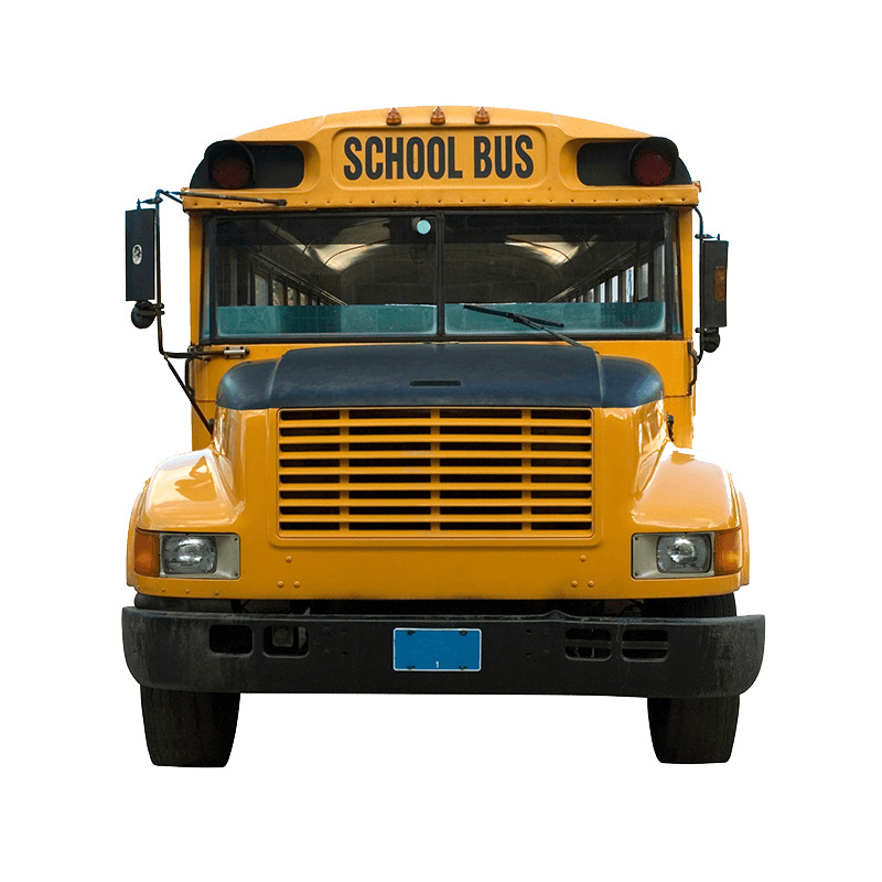 Front School Bus png icons