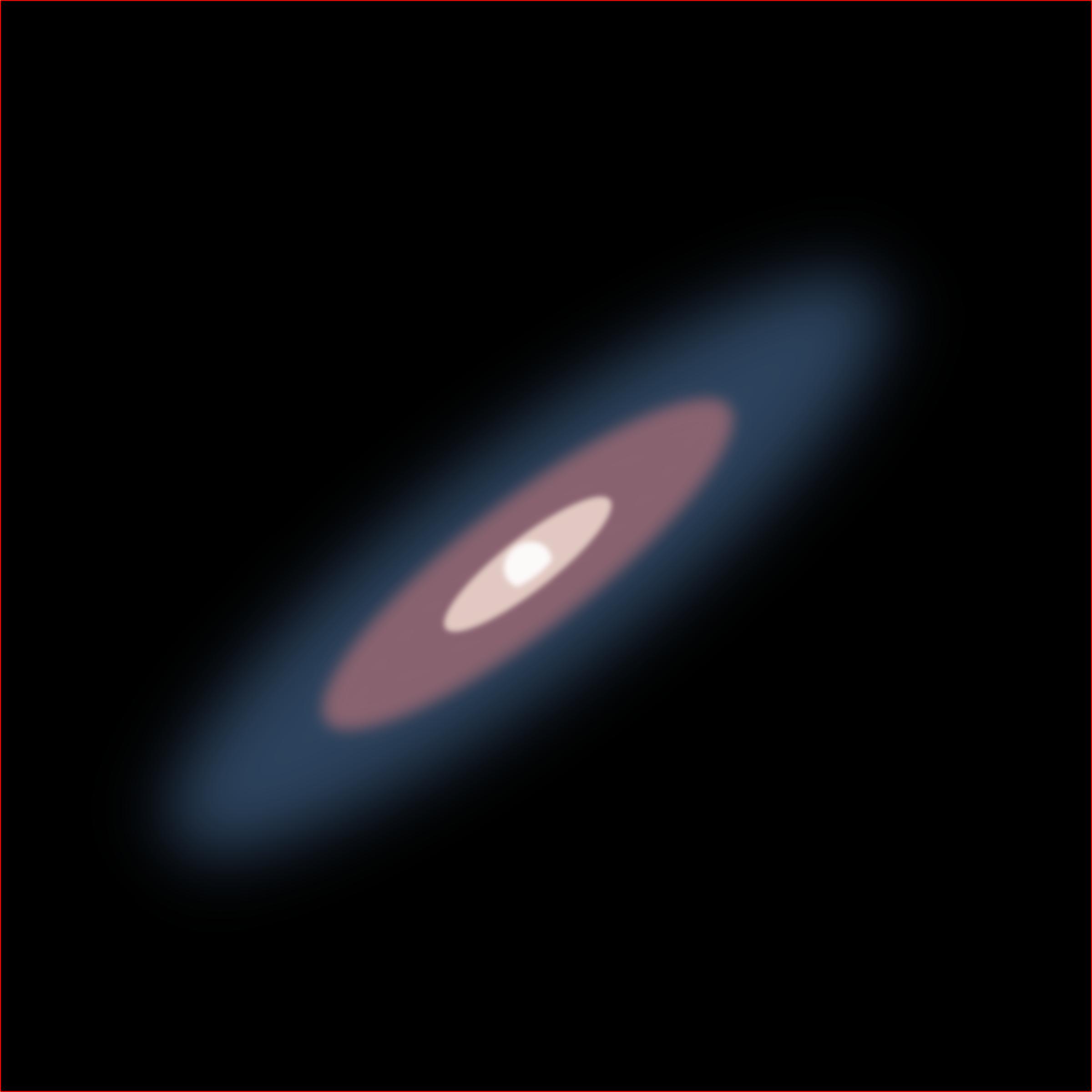 Galaxy in space png