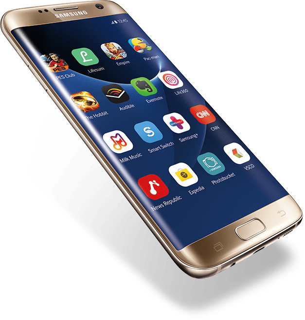 Galaxy S7 Edge Mockup icons