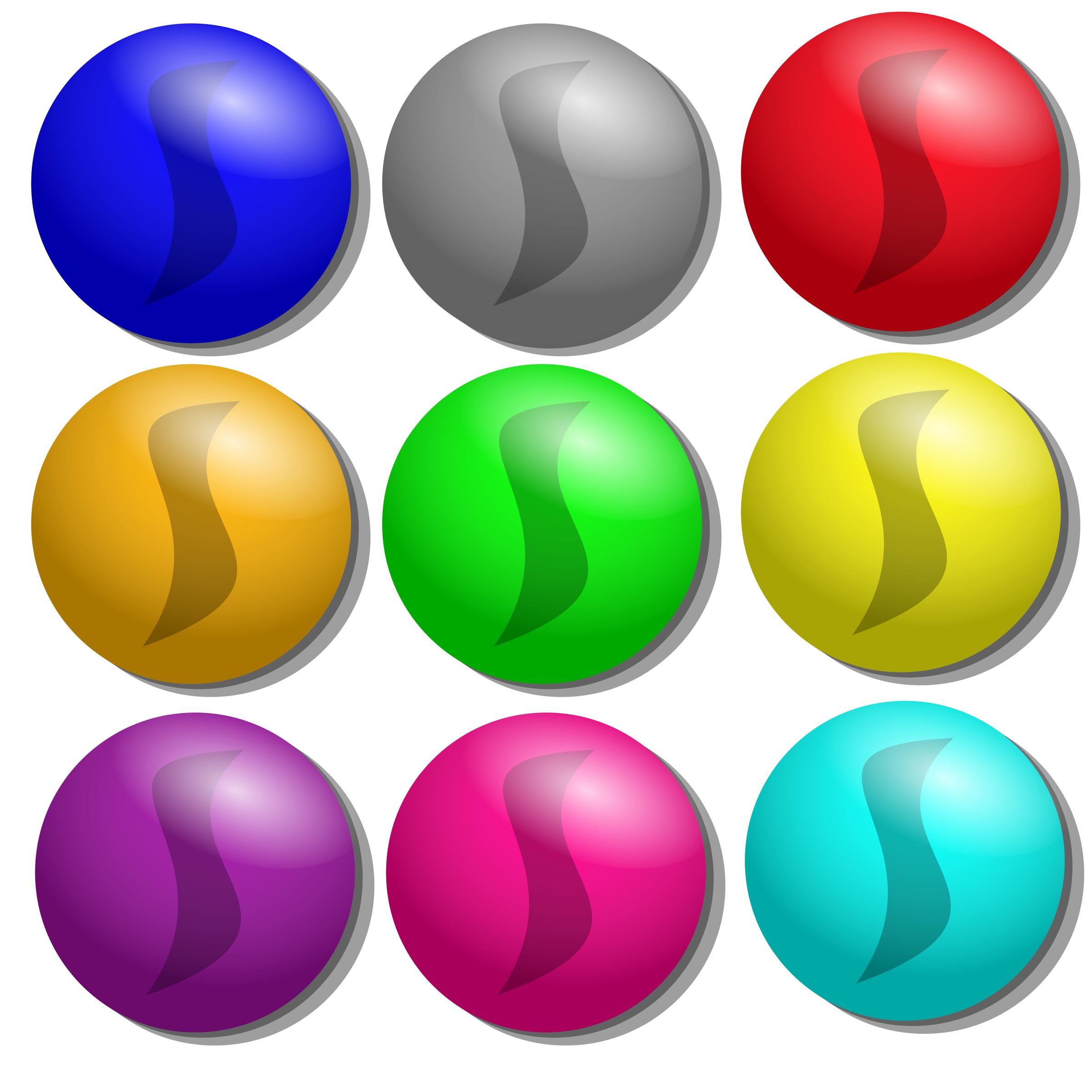 Game marbles - dots png