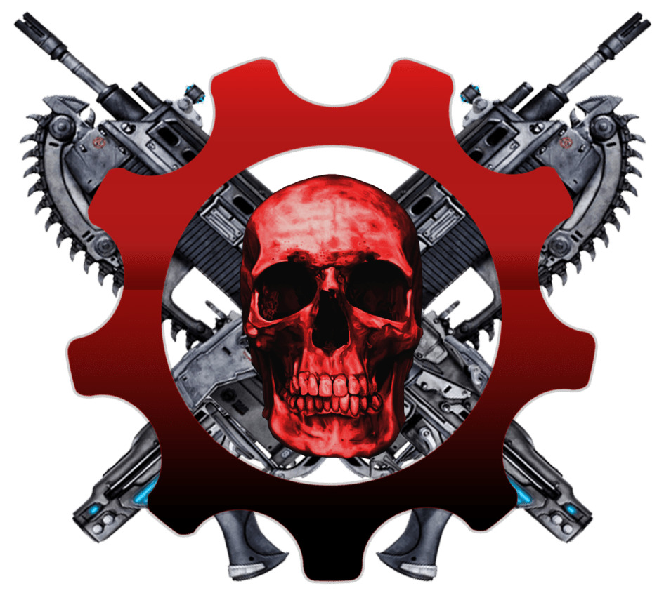 Gears Of War Skull Logo png icons