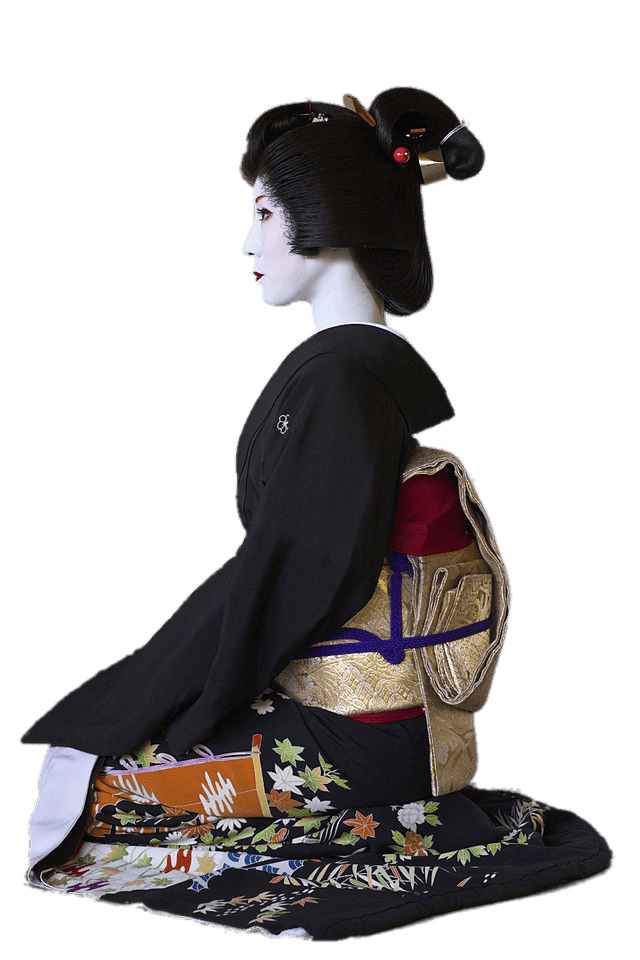 Geisha With Shimada Hairstyle png icons