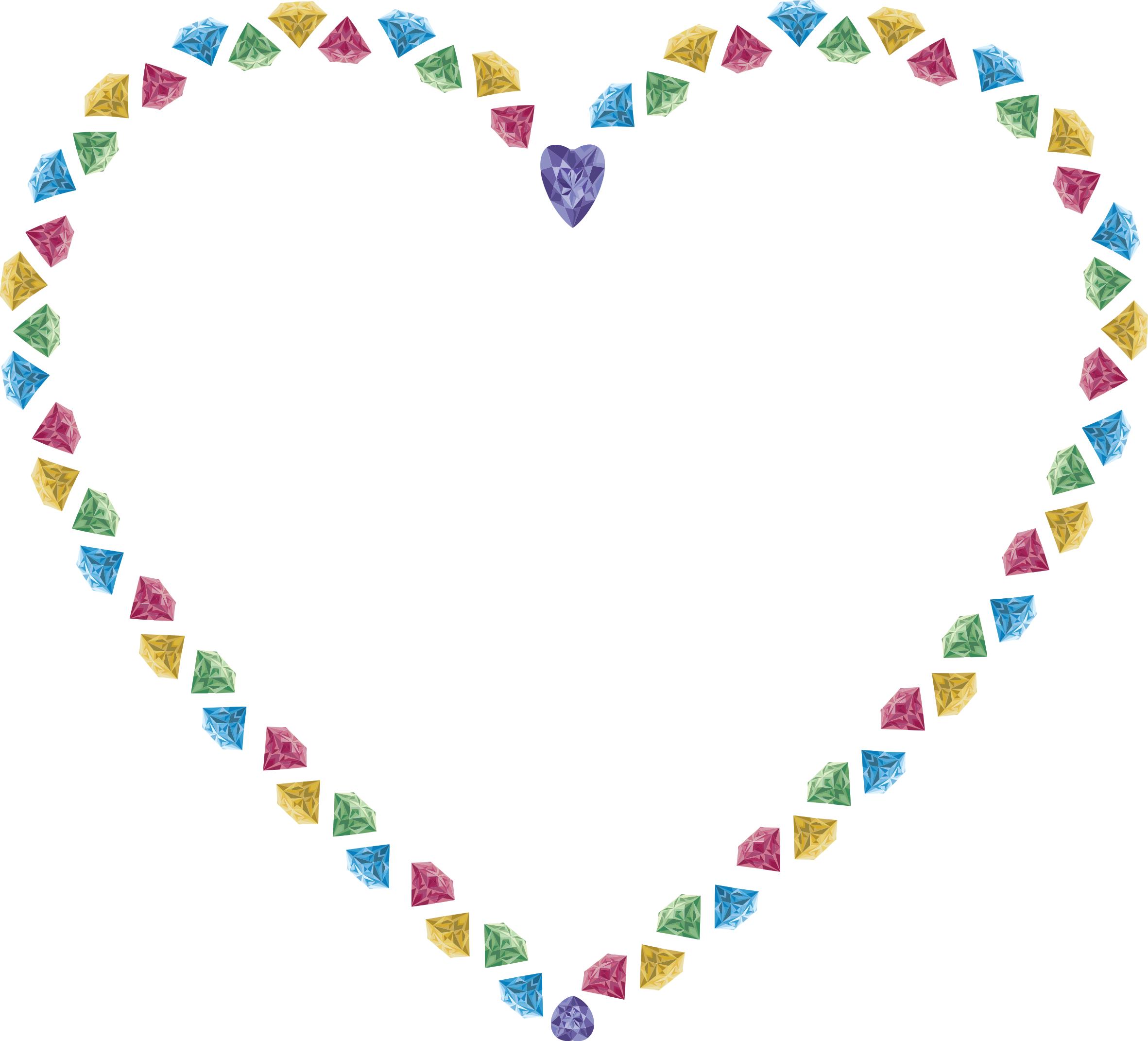 Gemstones Heart PNG icons