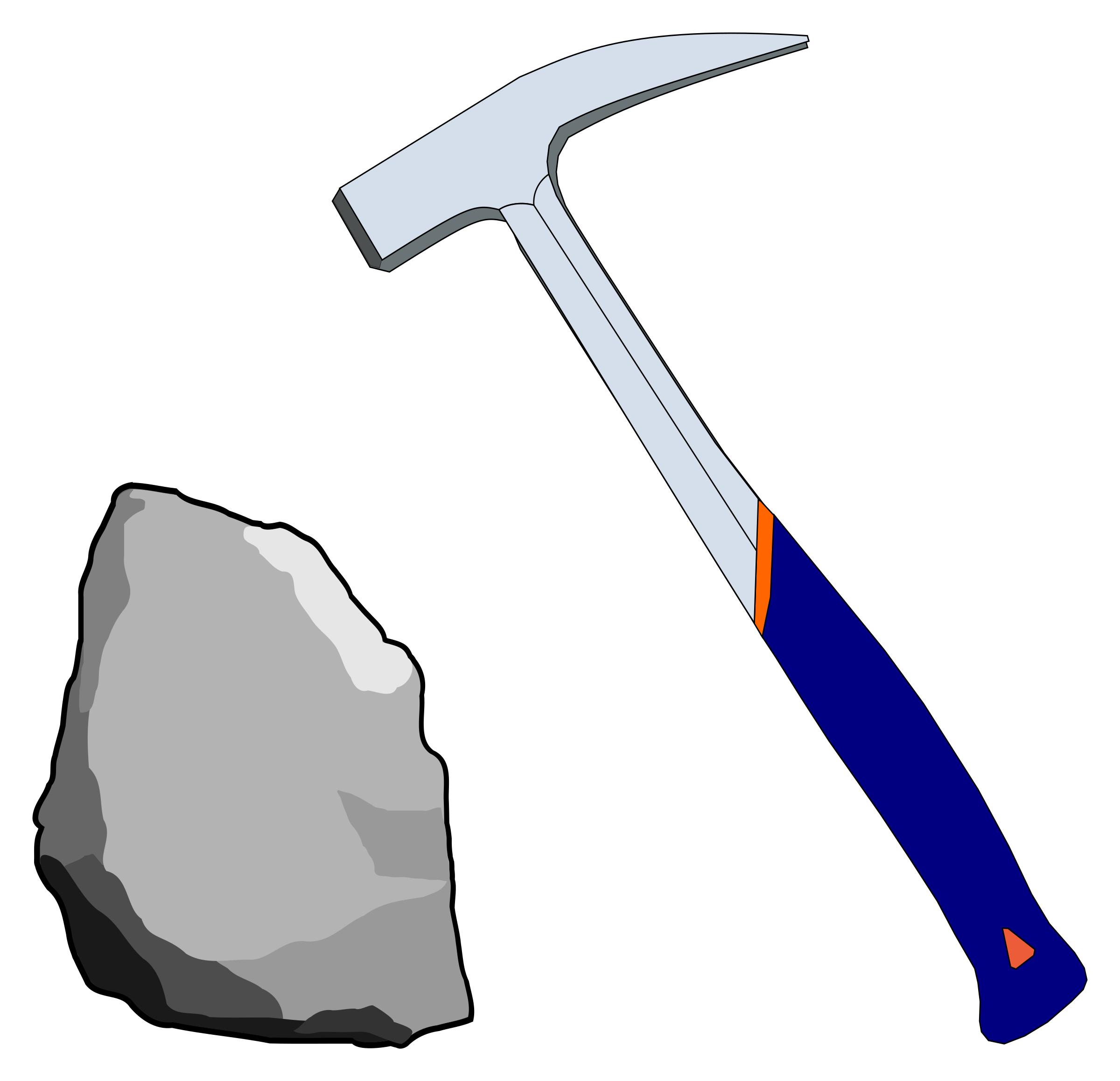 Geological hammer png