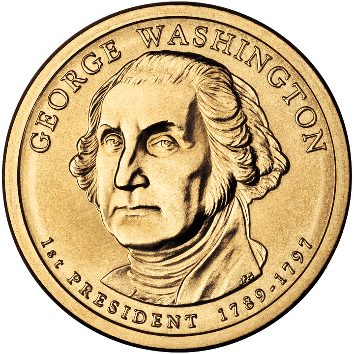 George Washington Dollar Coin icons