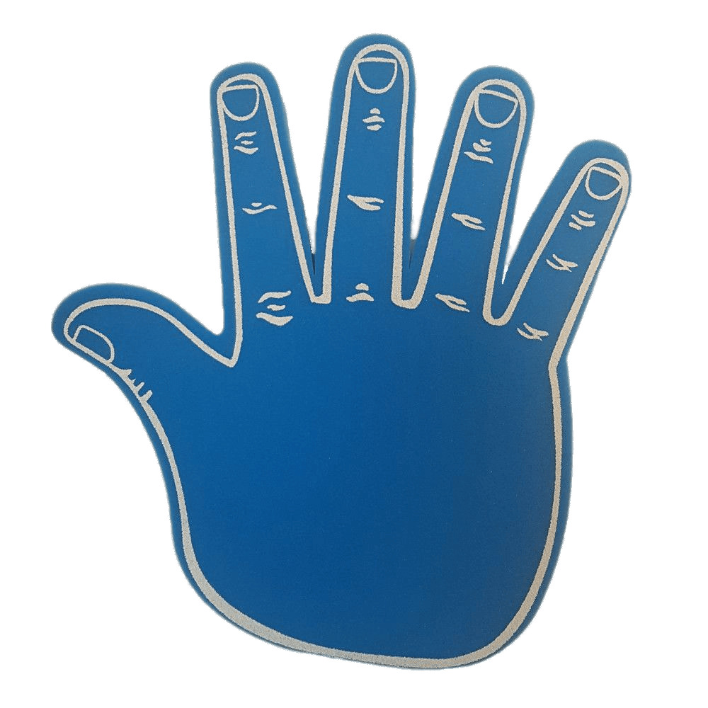 Giant High Five Foam Hand icons