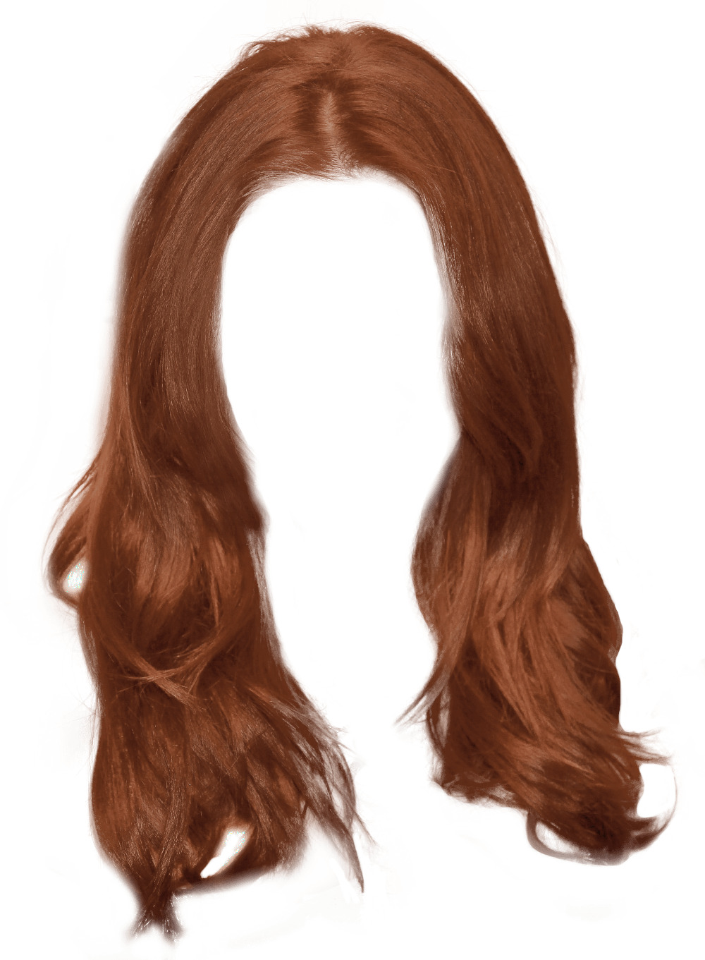 Ginger Long Women Hair png icons