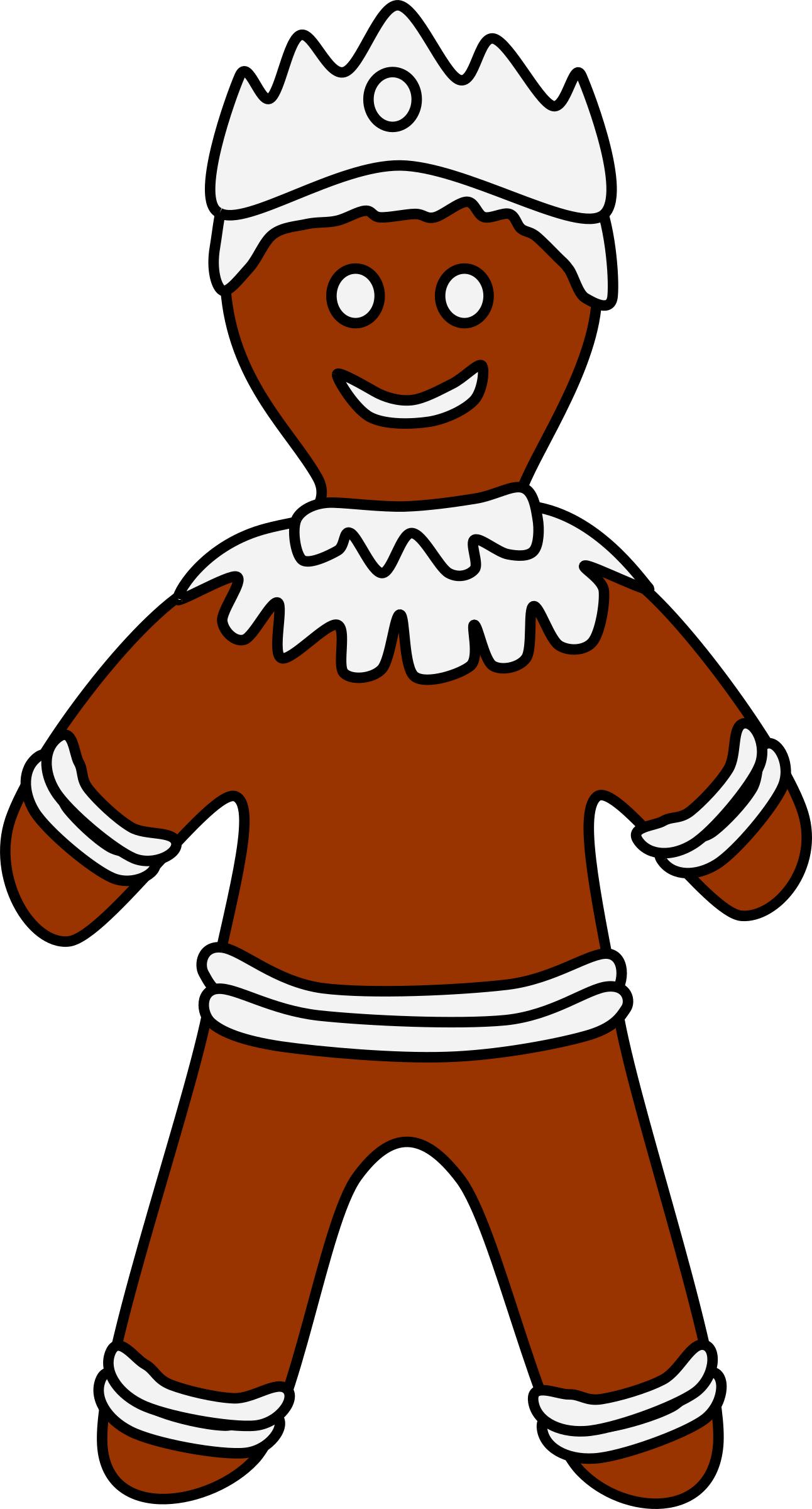 Gingerbread King (collars) png